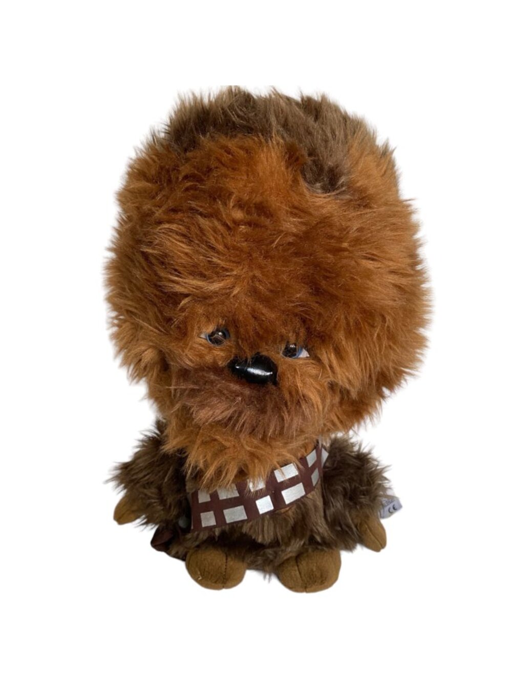 Star Wars Chewbacca Stuffed Toy 12" Tall With Bandolier Battery Operated Plush B - Picture 2 of 11